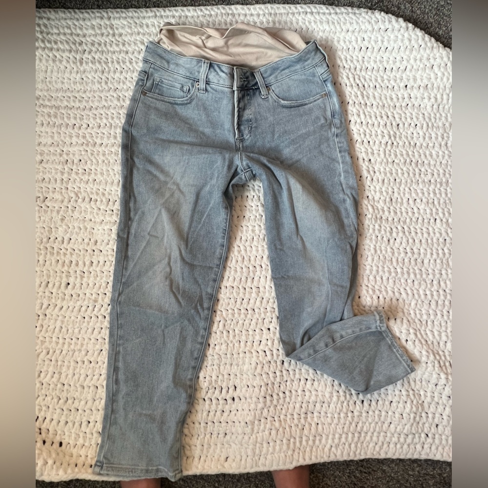 Postpartum Support crop Skinny Jean Blanqi